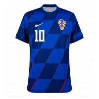 Pánský Fotbalový dres Chorvatsko Luka Modric #10 ME 2024 Venkovní Krátký Rukáv